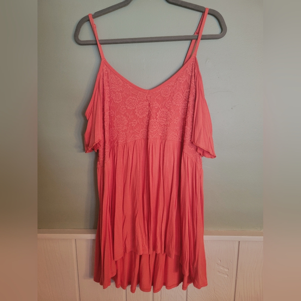 Torrid Super Soft Coral Knit Top